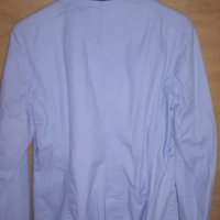 Размер 36, Спортно памучно сако, с подплата, бледосин цвят. , снимка 2 - Сака - 32430552