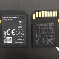 Mercedes Garmin Map Pilot Star2 V17 Sd Card 2022гд Оригинална сд карта Навигация, снимка 1 - Аксесоари и консумативи - 27731294