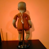 Порцеланова кукла с дефект 1991 47 см, снимка 4 - Колекции - 39630152