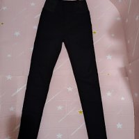 Дамски черен панталон тип клин, снимка 9 - Клинове - 43330449