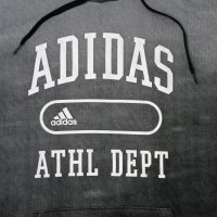 Adidas Essential Fleece Hoodie оригинално горнище XL Адидас суичър, снимка 4 - Спортни дрехи, екипи - 40394173