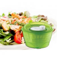 Уред за измиване и отцеждане на зелена салата и листни зеленчуци, снимка 2 - Прибори за хранене, готвене и сервиране - 40040199
