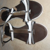 Дамски кожени  ниски сандали  Sono Italiana Shoes, снимка 7 - Дамски ежедневни обувки - 26311823