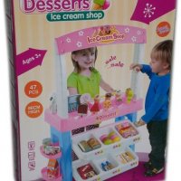 Комплект Магазин за сладолед, снимка 1 - Кукли - 27256592
