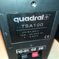 QUADRAL TSA100 40/90WATT X2 GERMANY 2405222055, снимка 5 - Тонколони - 36864914