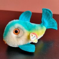 Колекционерска мека играчка Steiff Flossy Fish Риба, снимка 13 - Колекции - 37743028