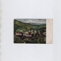 Картичка-Габрово-рисувана от Н.Каранешев-1910 г., снимка 1 - Колекции - 40195928
