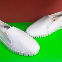 Английски дамски мокасини естествена кожа-2 цвята, снимка 2 - Дамски ежедневни обувки - 28412321