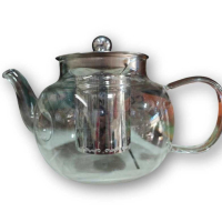 Прозрачен стъклен чайник с инфузер за кафе и чай, снимка 8 - Аксесоари за кухня - 44863275