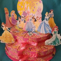 Картонена торта Принцесите , снимка 2 - Други - 26584769