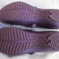 CROCS дамски маркови гумени сандали размер 8., снимка 3 - Сандали - 36557879