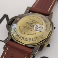 Panerai LUMINOR SUBMERSIBLE 1950 3days power reserve BRONZO клас 5A+, снимка 12 - Мъжки - 28234414