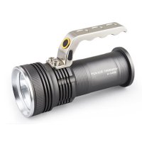 Акумулаторен фенер прожектор CREE XM-L T6 с зарядно и батерия за къмпинг риболов лов планина палатка, снимка 2 - Къмпинг осветление - 10439873