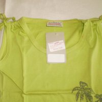 Детска блуза без ръкави цвят зелена ябълка размер 116 нова, снимка 2 - Детски Блузи и туники - 32523917