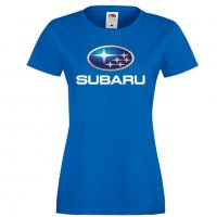 Дамска тениска Subaru, снимка 3 - Тениски - 32852410