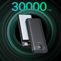 Charmast Power Bank 30000mAh, 20W Power Delivery QC 3.0 USB C Battery Pack Quick Charge Portable , снимка 6 - Външни батерии - 43382922