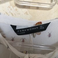 Дамска ефирна блуза/риза Zara women , снимка 3 - Ризи - 26849659