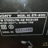 SONY STR-W550 2908221246, снимка 10 - Ресийвъри, усилватели, смесителни пултове - 37833475