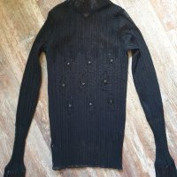 ИНТЕРЕСНА ВЕЧЕРНА БЛУЗА, снимка 1 - Блузи с дълъг ръкав и пуловери - 38338582