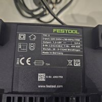 Festool TRC 3 зарядно за винтоверт , снимка 3 - Винтоверти - 43424065