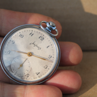 СССР часовник ''Молния'', снимка 9 - Антикварни и старинни предмети - 44911437