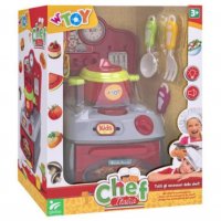 Детска готварска печка Малкия готвач"little chef", снимка 2 - Електрически играчки - 39271931
