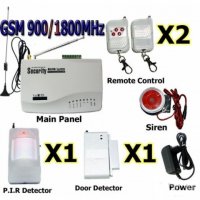 GSM/SIM Безжична алармена система за охран, аларма, снимка 2 - Други - 39630453