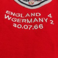 Оригинална ретро блуза на Англия - England размер М, снимка 3 - Футбол - 44127297