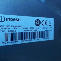 Продавам основна платка за пералня INDESIT IWC-6105 S, снимка 2 - Перални - 35425094