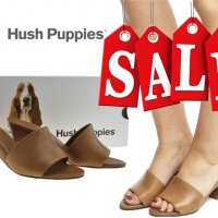 ПРОМО 🍊 HUSH PUPPIES 37-38-39 номер 🍊 Кожени дамски сандали BROWN LOW HEELS нови с кутия, снимка 11 - Сандали - 18538312