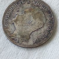 Сребърна монета 1 лев 1891 година Фердинанд 39705, снимка 6 - Нумизматика и бонистика - 43905370