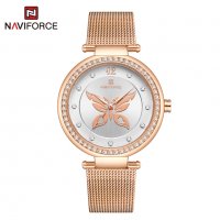 Дамски часовник NAVIFORCE Rose Gold/Silver 5018 RGW. , снимка 1 - Дамски - 34728018