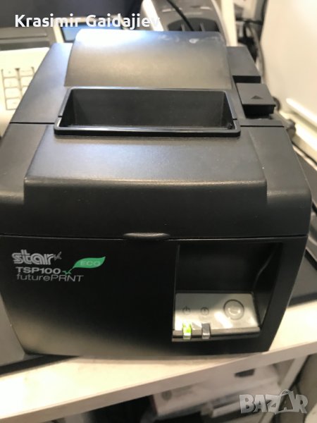 STAR TSP100 ECO термичен принтер, USB, черен, снимка 1