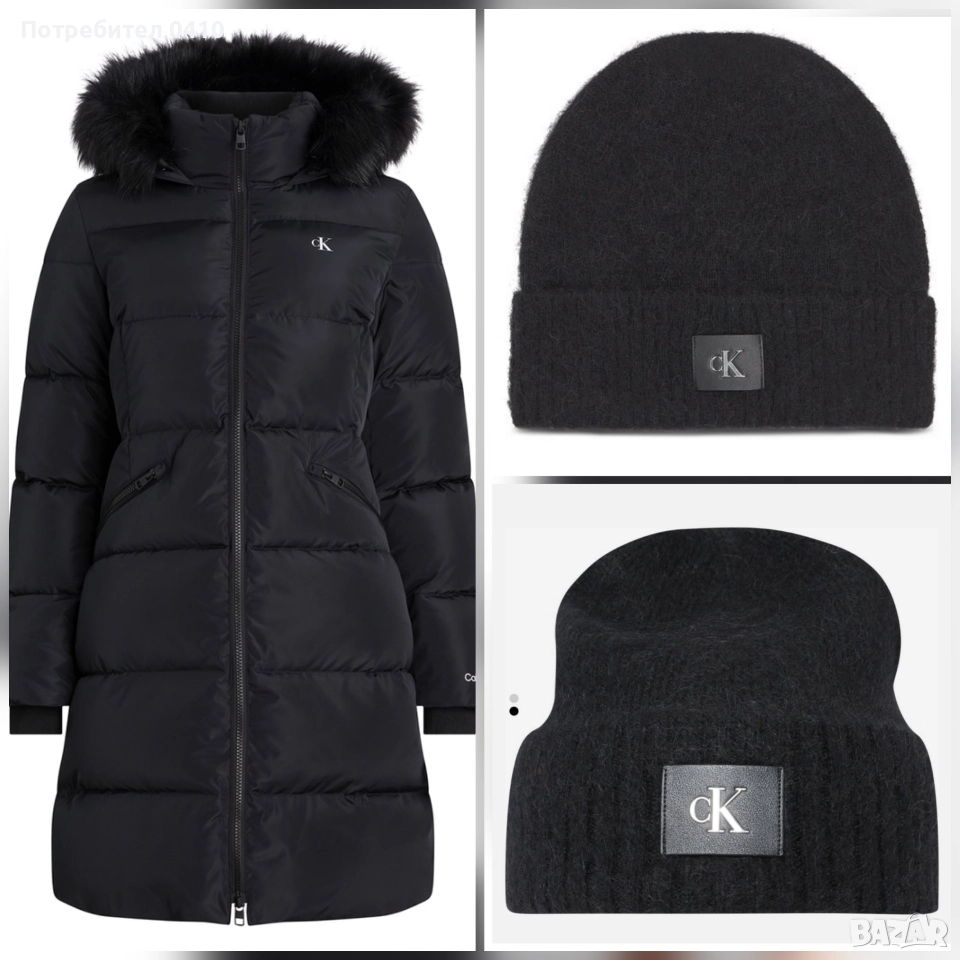 оригинални яке и шапка calvin klein , снимка 1