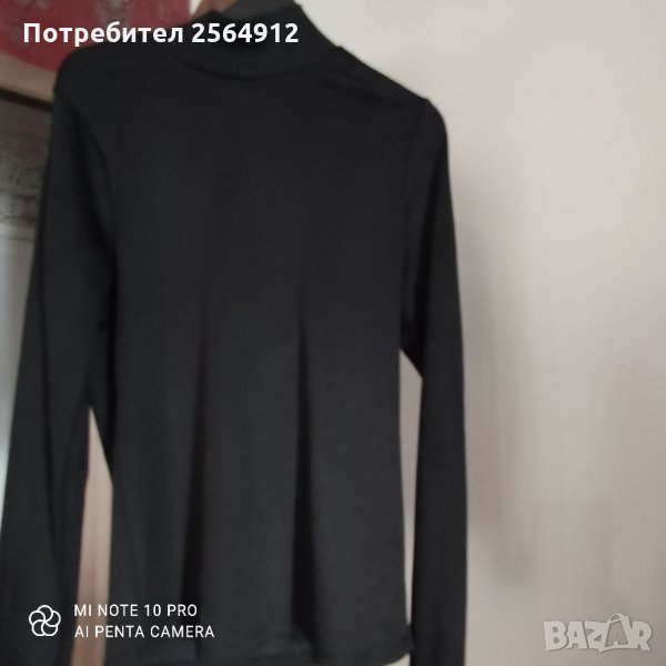 Продавам дамска черна блуза, снимка 1