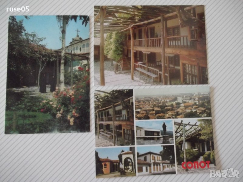 Лот от 3 бр. картички "Сопот"*, снимка 1