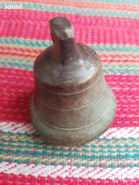 Бронзова камбанка звънец 2, снимка 1