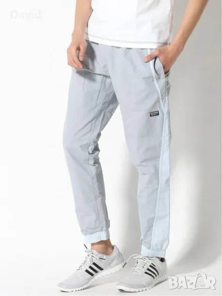 Adidas V-Line Woven Trackpants Grey Ново оригинално мъжко шушляково долнище Адидас, снимка 1