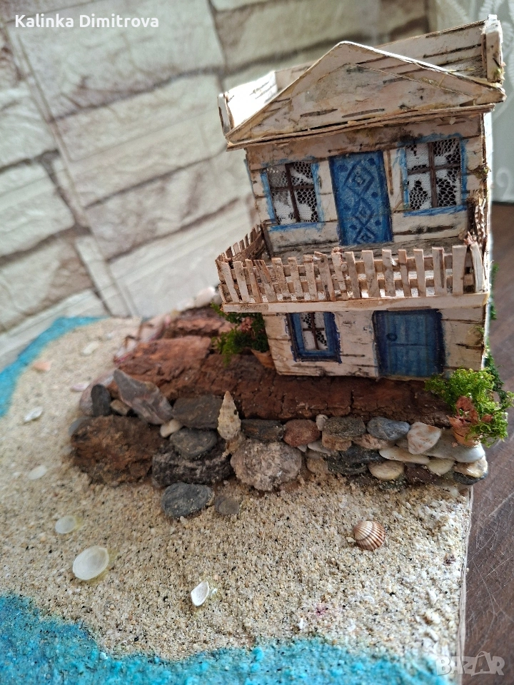 Лято на морският бряг-ръчна изработка., снимка 1