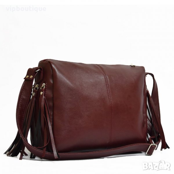 Дамска Чанта Бордо, снимка 1