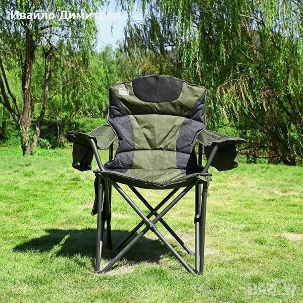 Сгъваем къмпинг стол, Камуфлаж, снимка 1