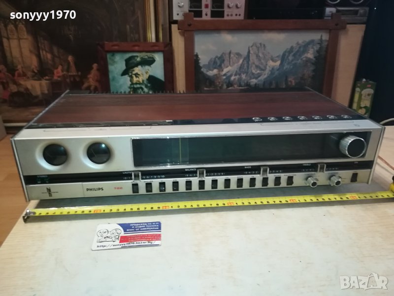 philips 720 receiver-MADE IN HOLLAND-внос swiss 0202241046, снимка 1