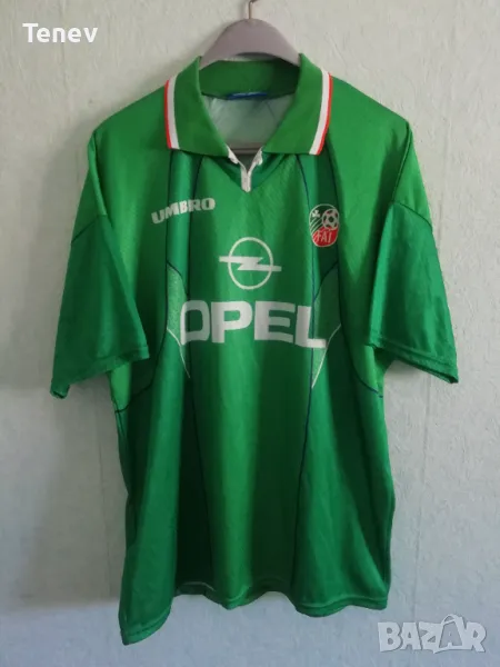 Ireland Umbro 1995 Vintage Ирландия оригинална тениска фланелка XL, снимка 1