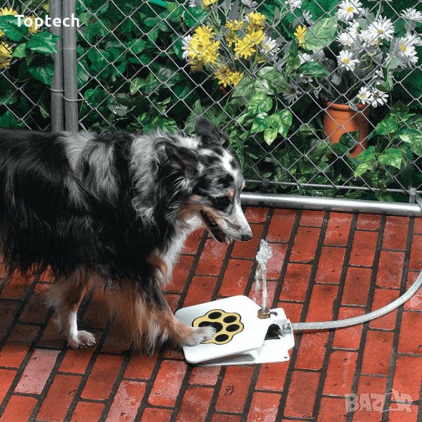 Pet Water Fountain – Поилка фонтан за куче във формата на лапа, снимка 1