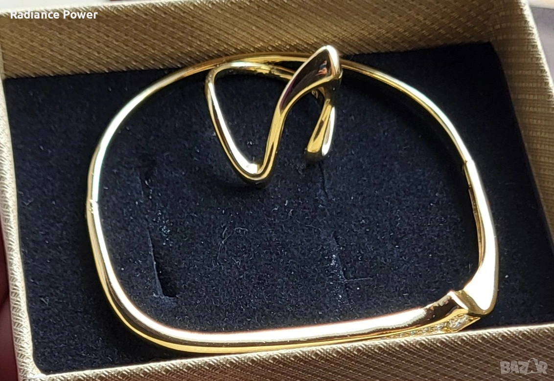 Комплект позлатени бижута 14К, снимка 1