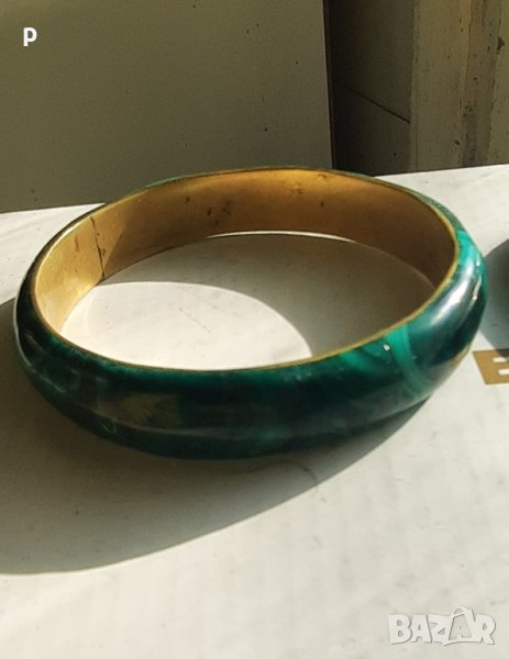 Гривна и колие от Малахит, снимка 1