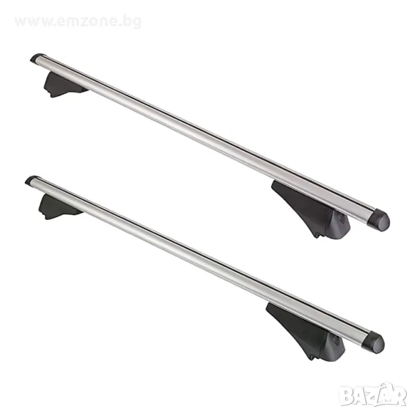Комплект 2 броя Греди Багажник за Таван на Кола Плътен Рейлинг, снимка 1