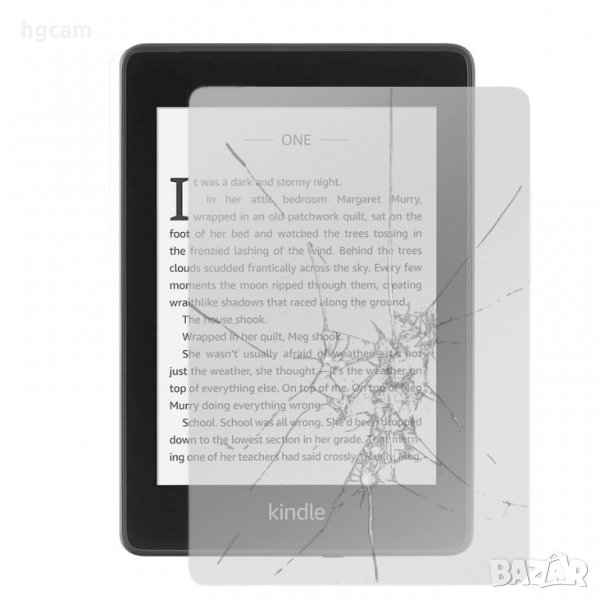 Стъклен протектор GARV за Kindle Paperwhite 4 (2018), снимка 1