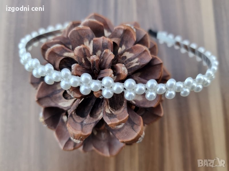 Диадема с перли - модел 3, снимка 1