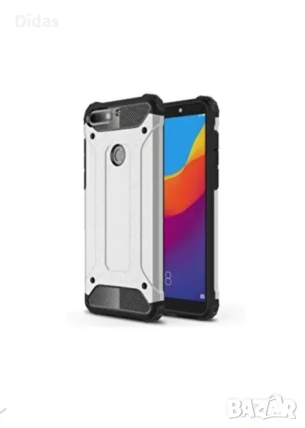 HUAWEI Y7 - Противоударно гръбче с подсилени ръбове, снимка 1